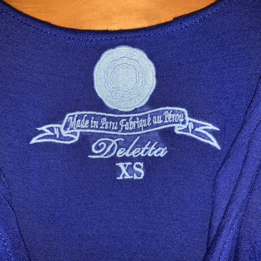Deletta XS Royal Blue Sleeveless Dress - Picture 5 of 13